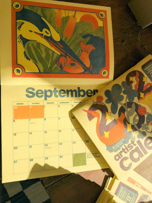 Printing a Year in Color for Kaleidoscope Collective