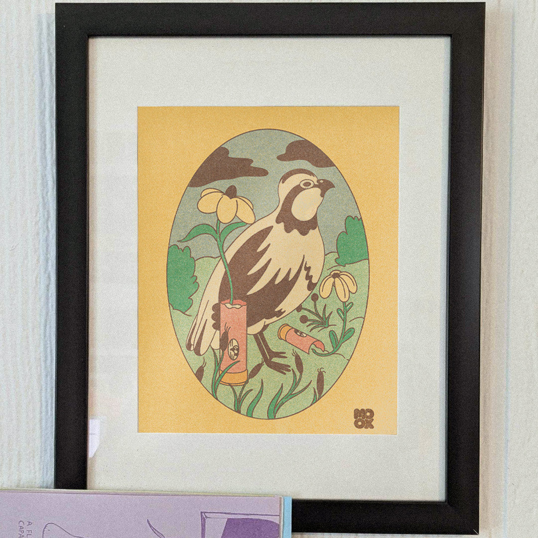 What Grows After 8x10 Risograph Print