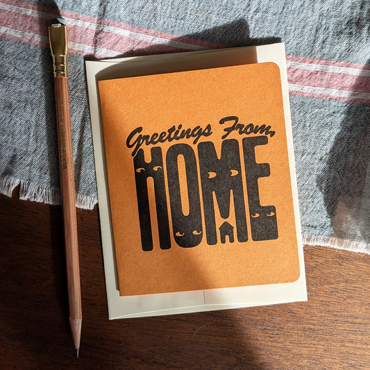 Greetings From Home Card