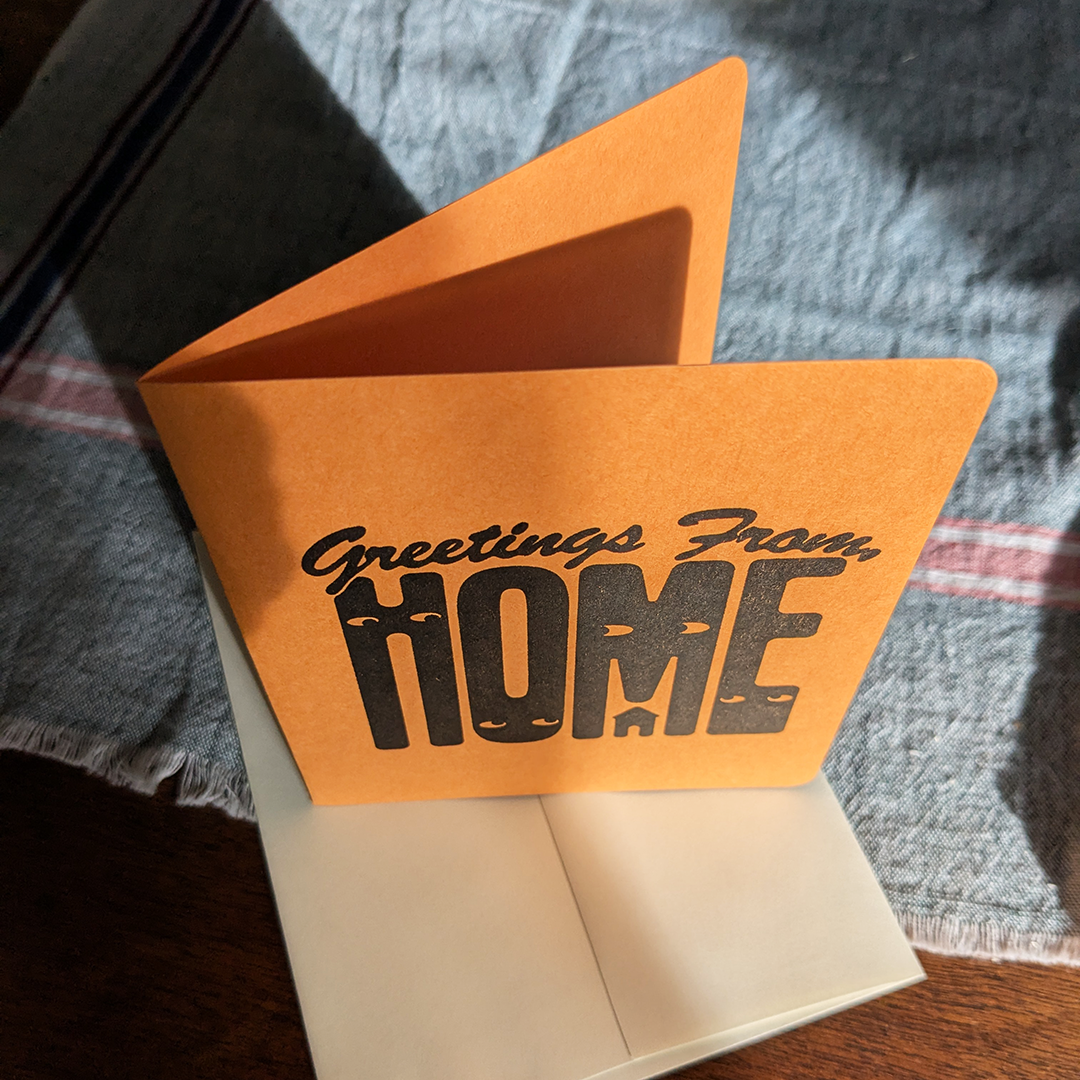 Greetings From Home Card