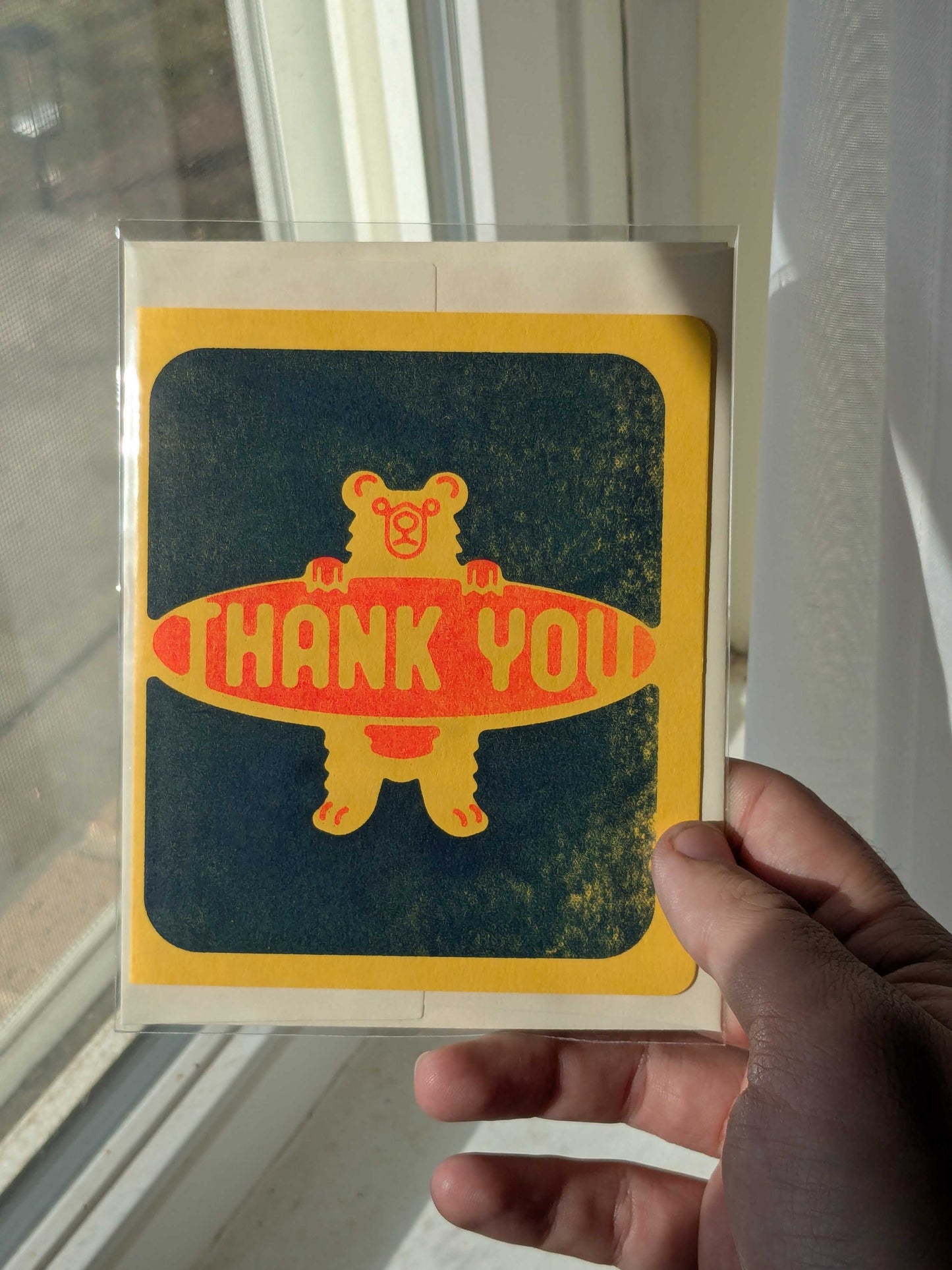 Bear Thank You Card