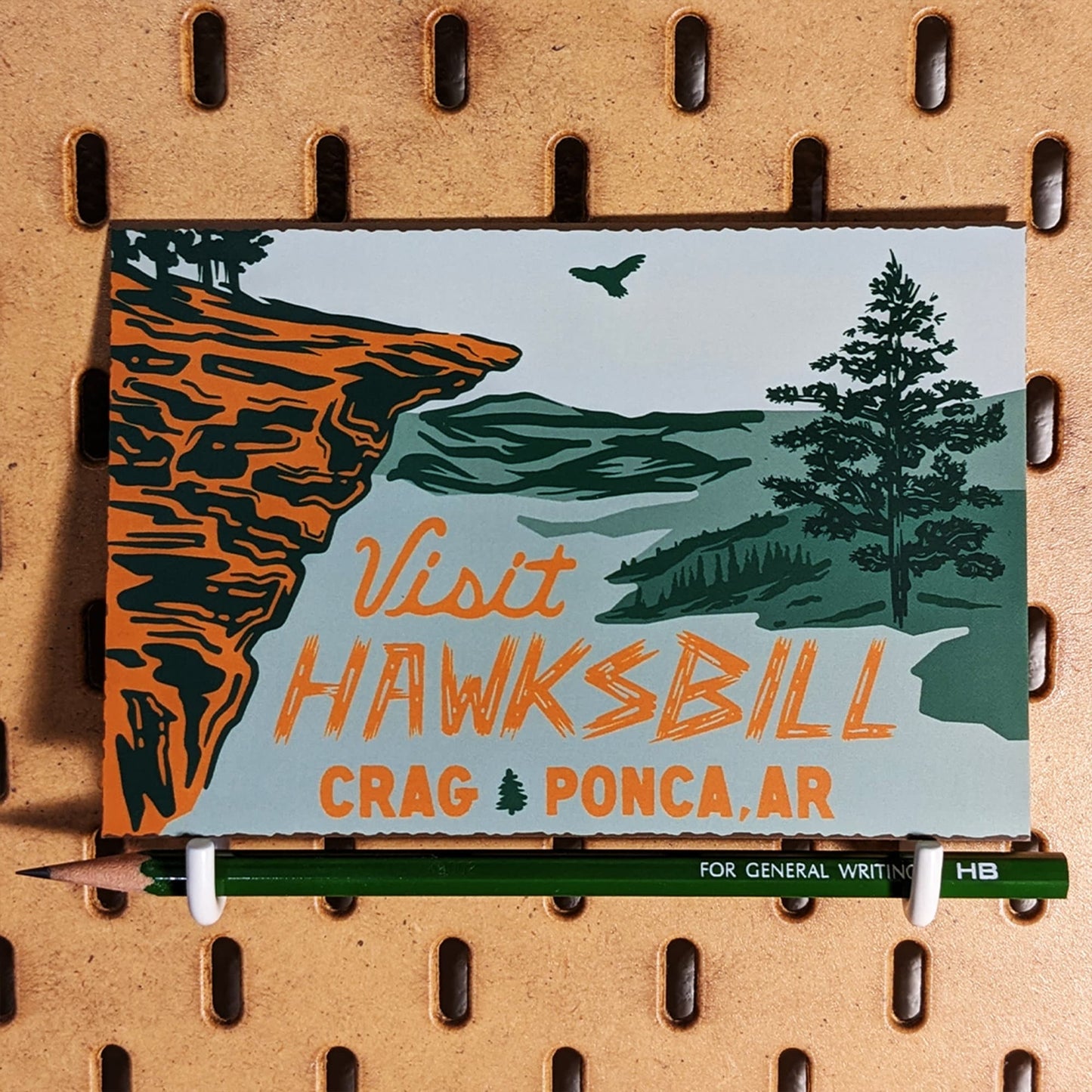 Illustrated Arkansas Post Card