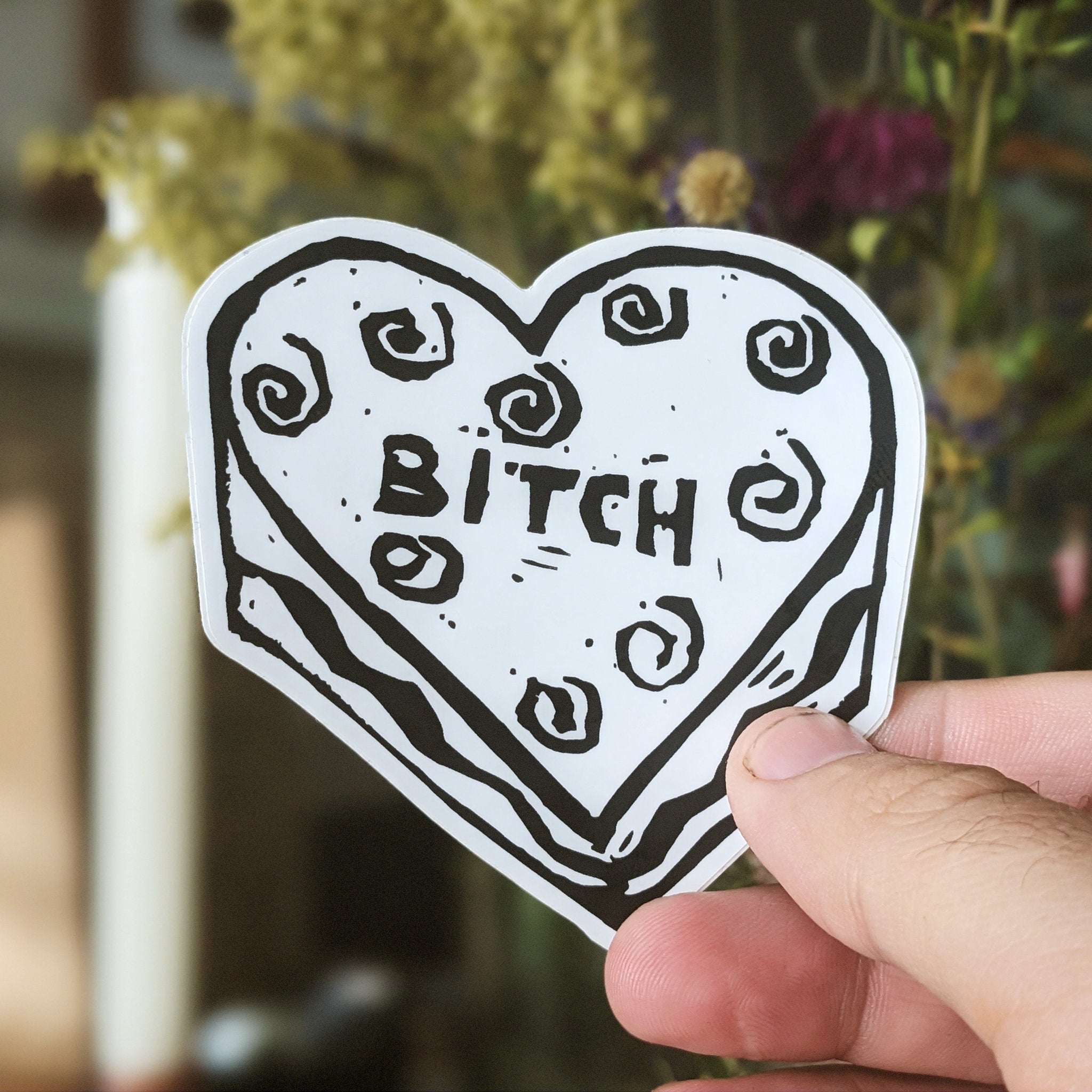 Bitch Cake Sticker – The Mook Press